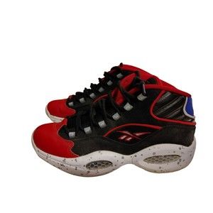 Reebok Question Mid Men's Size 9.5  USED / Box Great Colors!  M44552 Grade B